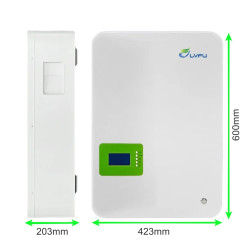 Baterías de Litio 48V LiFePO4 en formato pared (power wall)